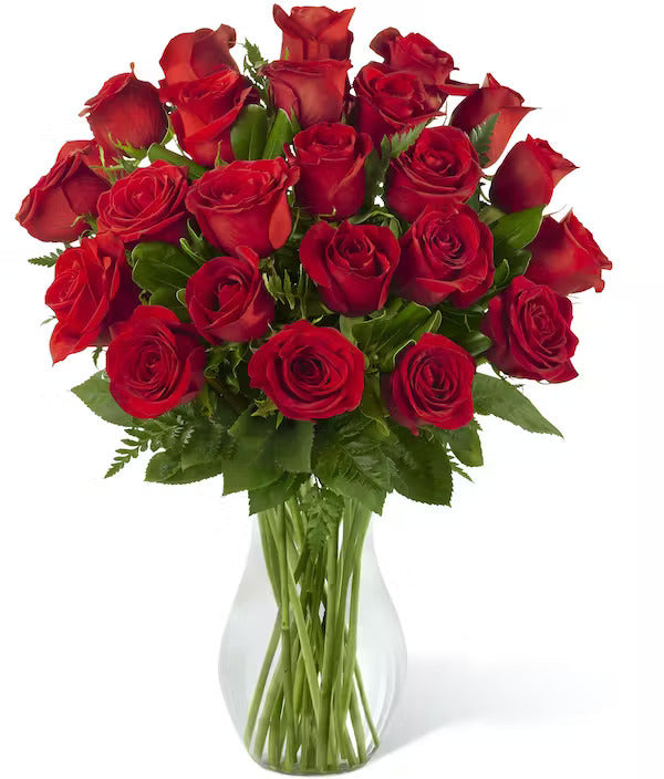 2 Dozen Red Roses