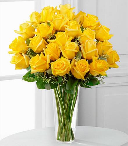 2 Dozen Yellow Roses