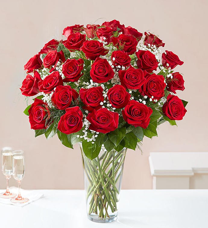 3 Dozen Red Roses