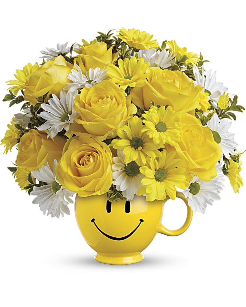 Smiley Mug Bouquet