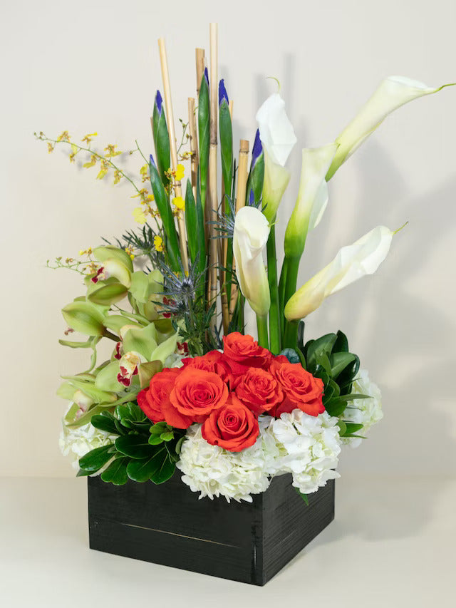 White Calla Lily Arrangement