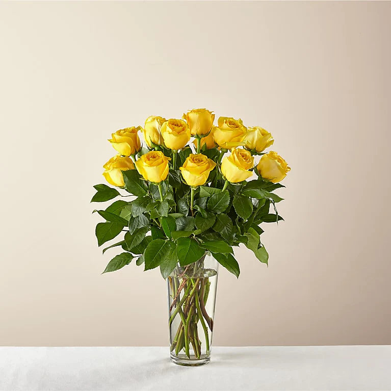 Yellow Rose Arrangement